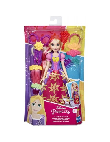 Disney Princess Bambola Rapunzel cut e style FICE8938 Hasbro | Futurartshop.com
