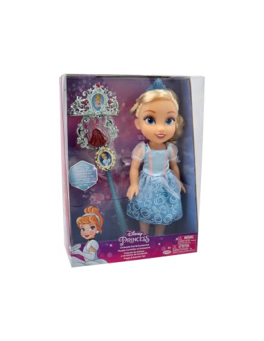Disney Princess - Bambola Cenerentola 35cm Toddler con accessori MAG21340 Jakks Pacific | Futurartshop.com