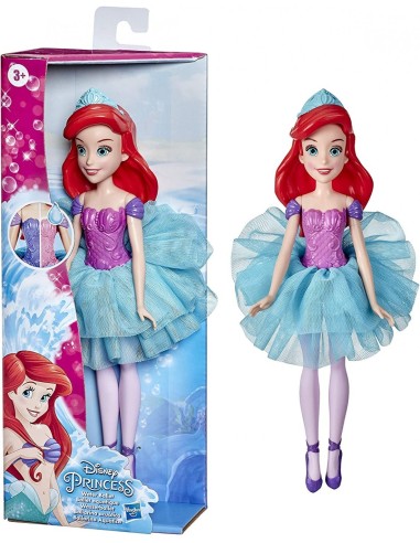 Disney Princess - Bambola Ariel water ballet TOYE9849/E9877 Hasbro | Futurartshop.com