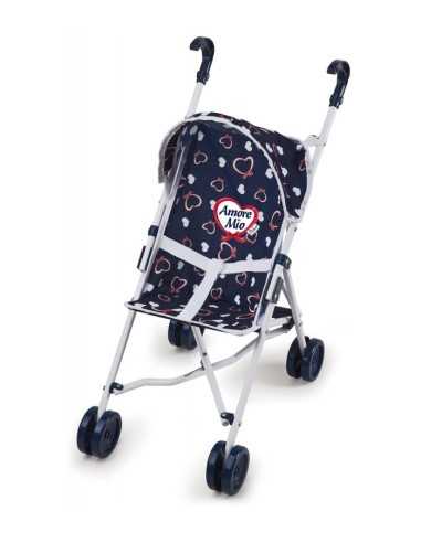 Blue deluxe stroller MAGGG-72002 Grandi giochi | Futurartshop.com