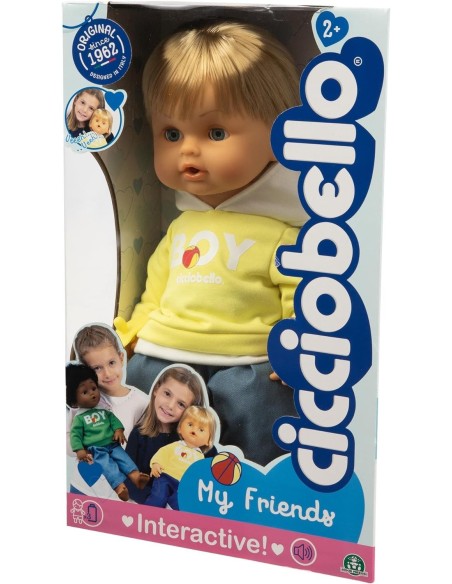 Cicciobello my friends Bambolotto con maglia gialla GIOCCBC6000-1 Giochi Preziosi | Futurartshop.com