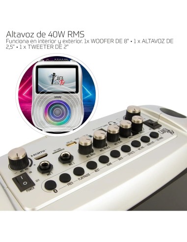 Sing your heart out with Silver Karaoke Pro! GIOCTC10000 Giochi Preziosi | Futurartshop.com