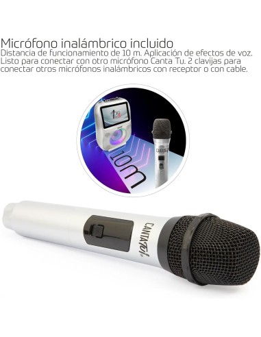 Sing your heart out with Silver Karaoke Pro! GIOCTC10000 Giochi Preziosi | Futurartshop.com