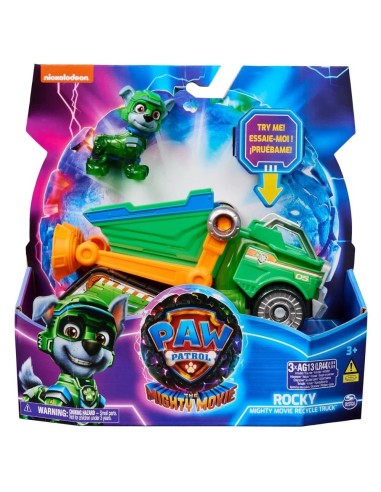 Paw Patrol - The Mighty Movie Character Rocky ROU20143009 Spin master | Futurartshop.com