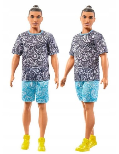Barbie-Ken fashionistas 204 Ken doll with black knit pattern TOYDWK44/HJT09 Mattel | Futurartshop.com