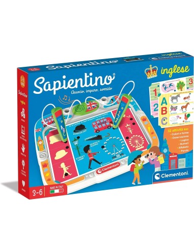 English Sapientino CLE16387 Clementoni | Futurartshop.com