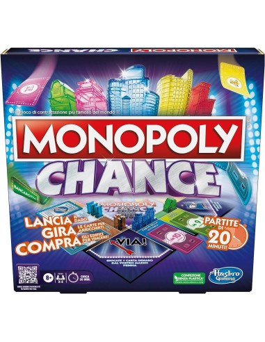 Monopoly Chance gioco da tavolo HASF8555 Hasbro | Futurartshop.com