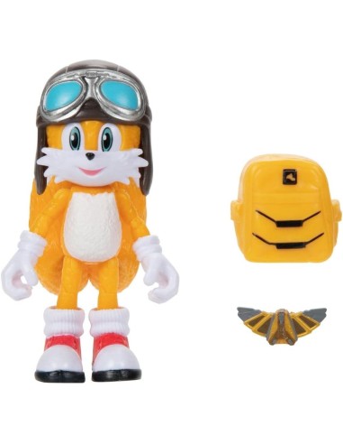 Action figure character "Sonic the Hedgehog" 2 Movie with backpack and winged accessory 10 cm OLT41498 Jakks Pacific | Futura...
