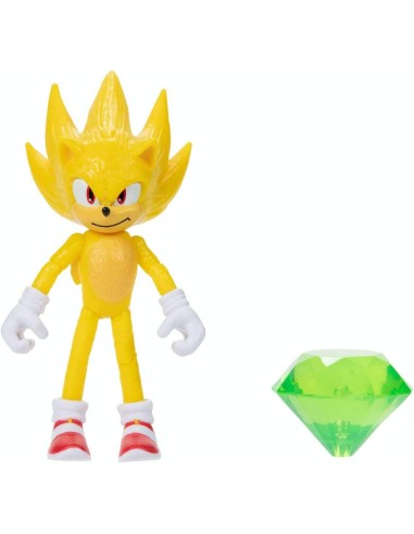 Action figure Sonic The Hedgehog 2 Movie con smeraldo 10 cm OLT41497 Jakks Pacific | Futurartshop.com
