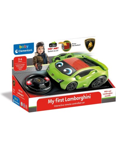 Macchina con telecomando "My first lamborghini" di Baby Clementoni CLE17845 Clementoni | Futurartshop.com