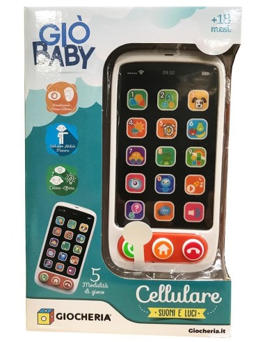 Gio' Baby Cellulare con Suoni e Luci GIOGGI230006 Giochi Preziosi | Futurartshop.com