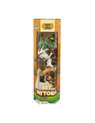 Park & Farm Set Fattoria 12 pezzi GIOGGI210106 Giochi Preziosi | Futurartshop.com