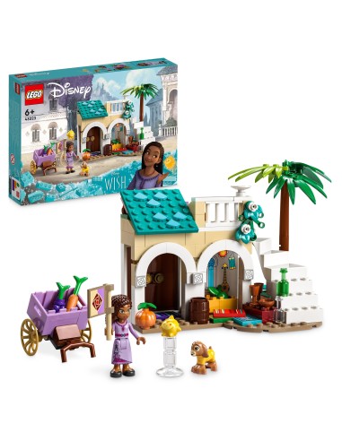 Lego Disney Wish 43223 Asha nella Citta Rosas LEG6427586 Lego | Futurartshop.com