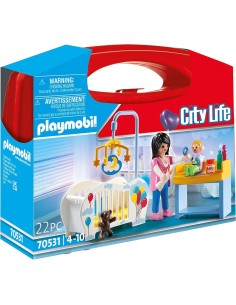 Playmobil city life70531 valigetta fasciatoio e lettino bab PLA70531 Playmobil | Futurartshop.com