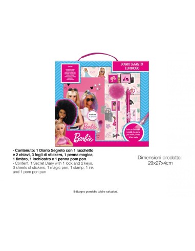 Barbie diario segreto luminoso MCBR0823 Futurart | Futurartshop.com