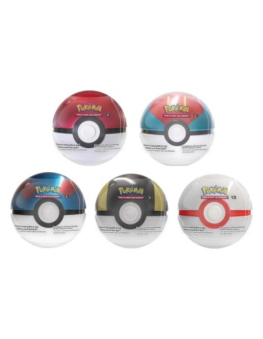 Pokemon Tin Poke Ball 5 modelli GAMPK60307 Futurart | Futurartshop.com