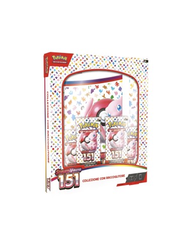 Pokemon collezione con raccoglitore del gioco di carte scarlatto e violetto 151 GAMPK60316 Futurart | Futurartshop.com