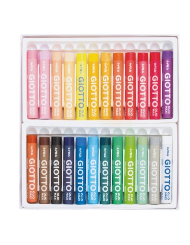 Pastelli Olio Maxi Giotto 24 pezzi ARVF293800 Futurart | Futurartshop.com