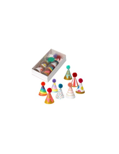 Set of 8 caps for party LEGPHAT0001 Futurart | Futurartshop.com