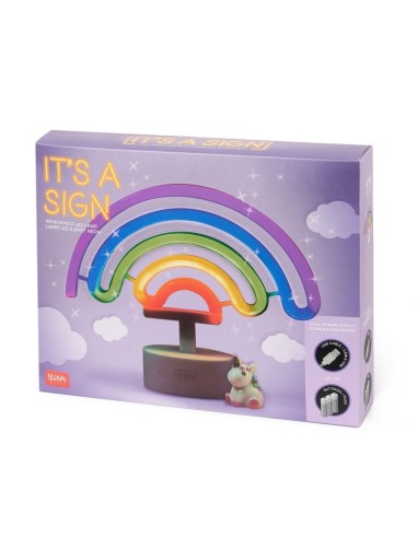 Lampada arcobaleno LED effetto neon LEGLL0005 Futurart | Futurartshop.com