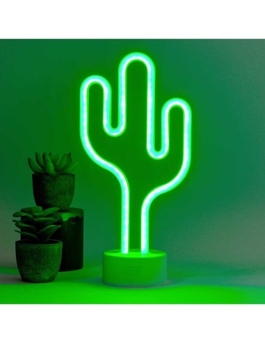 Lampada forma Cactus LED effetto Neon LEGLL0001 Futurart | Futurartshop.com