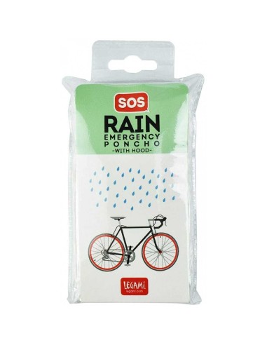 Poncho Impermeabile usa e getta con cappuccio LEGPONCHO0001 Legami Milano | Futurartshop.com