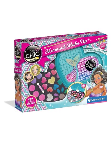 Crazy Chic Mermaid Make Up trucco per bambini CLE18781 Clementoni | Futurartshop.com