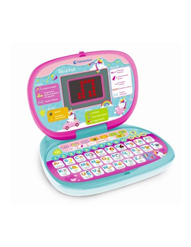 Dot Laptop Unicorn con 13 attivita di gioco CLE16455 Clementoni | Futurartshop.com