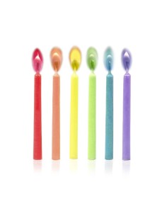 Set 12 candeline con fiamma colorata LEGFLC0001 Legami Milano | Futurartshop.com