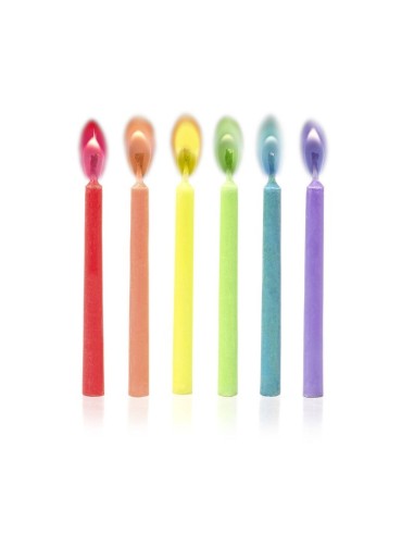 Set 12 candeline con fiamma colorata LEGFLC0001 Legami Milano | Futurartshop.com
