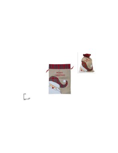 Santa Claus decor sack DEC17084 Futurart | Futurartshop.com