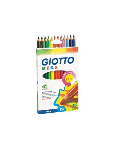 12 pastels giotto mega ARVF220600 Giotto | Futurartshop.com
