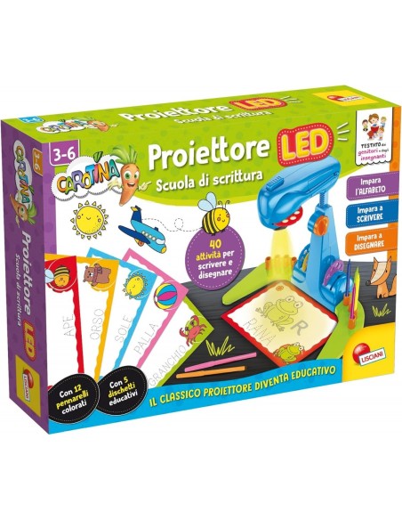 Carotina proiettore LED scuola di scrittura LIS102426 Lisciani | Futurartshop.com