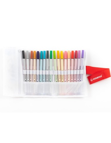 Penarelli pen 68 rotolo 18 colori Stabilo ARV568/18-21-20 Futurart | Futurartshop.com