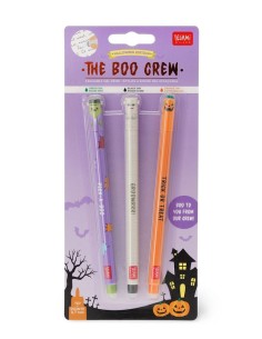 Set 3 penne gel cancellabili halloween 0.7mm LEGEPSET0005 Legami Milano | Futurartshop.com