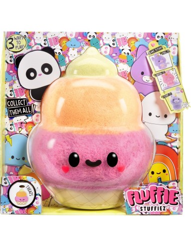 Fluffie stuffiez large plush ice cream MGA594437EUC Futurart | Futurartshop.com