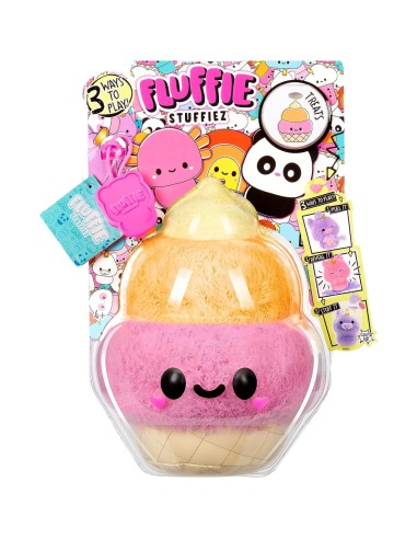 Fluffie stuffiez treats small plush ice cream MGA594192EUC Futurart | Futurartshop.com