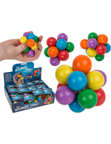 Antistress atom 6.5 cm OTB61/6682 Futurart | Futurartshop.com