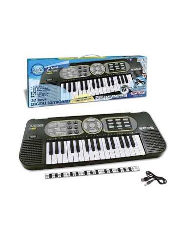 32 keys mini step keyboard, DC / USB adapter and headphone jack (headphone not included) BIM0004408 Bontempi | Futurartshop.com