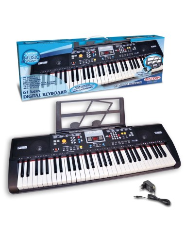 Bontempi Tastiera digitale professionale con 61 tasti e USB ICA166115 Bontempi | Futurartshop.com