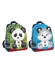 Zaino asilo trudi 2 modelli assortiti con panda o husky ROU29638 Trudi | Futurartshop.com