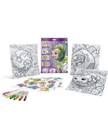 Set activity space 3D pops CRA04-2806 Crayola | Futurartshop.com