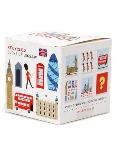 48-piece surprise puzzle with iconic images of London PUCJIG03 Futurart | Futurartshop.com