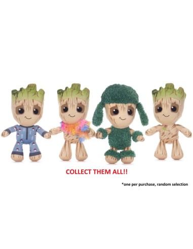 Plush toy I am groot 30cm 4 assorted models PTS1104D Futurart | Futurartshop.com