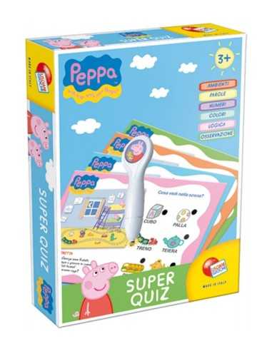 Peppa pig super quiz 2139692279543 Lisciani | Futurartshop.com