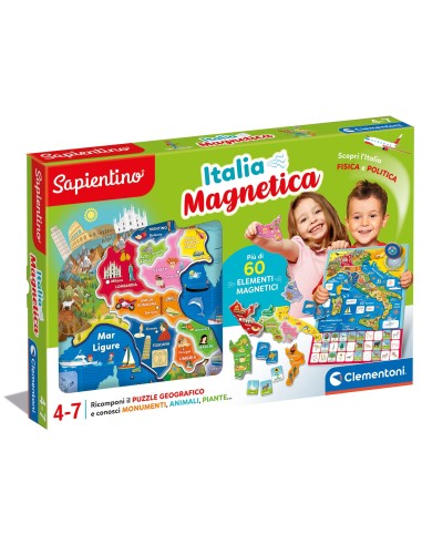 Sapientino puzzle italy magnetic CLE16751 Clementoni | Futurartshop.com