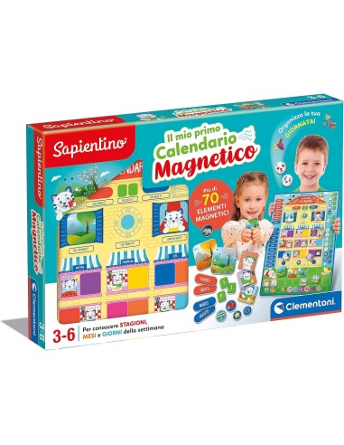 Sapientino il mio primo calendario magnetico CLE16405 Clementoni | Futurartshop.com