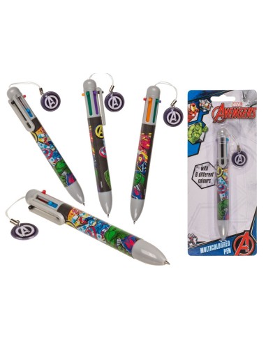 Penna Avengers con 6 colori OTB29/2709 Futurart | Futurartshop.com