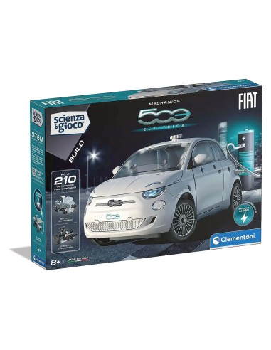 Scienza e gioco fiat 500 elettrica CLE19323 Clementoni | Futurartshop.com