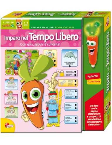 Libro Carotina Maxi Imparo nel Tempo Libero BIM0002824 Lisciani | Futurartshop.com
